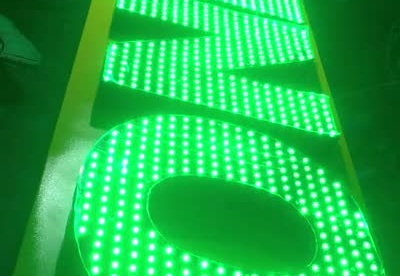Avisos con LED Pixel